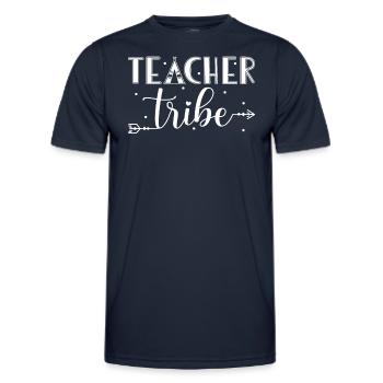 Lehrer Gruppen Design - Männer Funktions-T-Shirt - Navy - Vorne - AI Model Male 178 dark (178cm)
