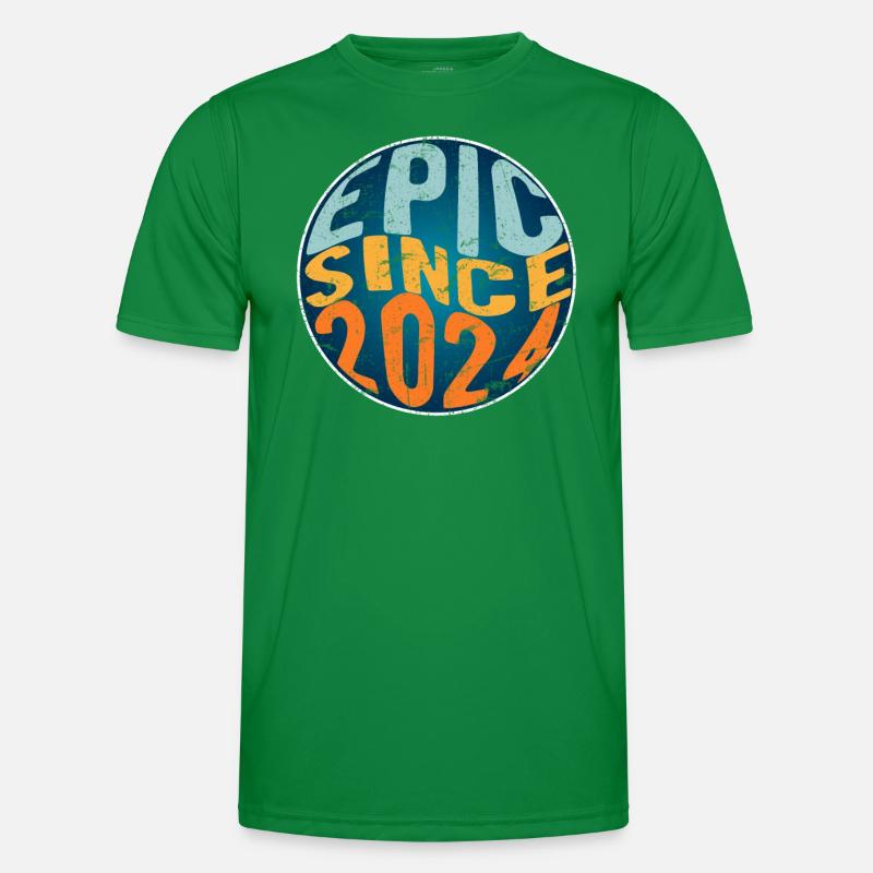 Episch Seit 2024 Männer Funktions-T-Shirt