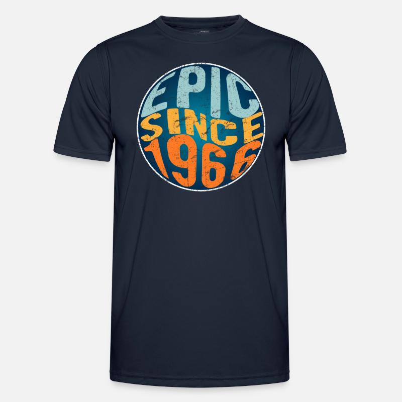 Episch Seit 1966 - Männer Funktions-T-Shirt - Navy