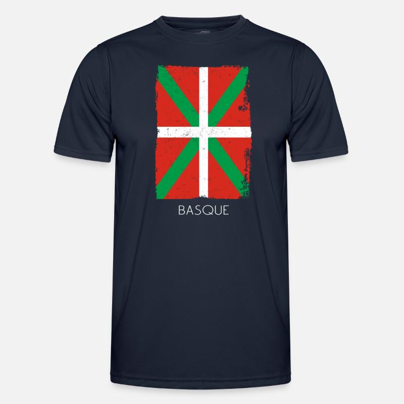 Pays Basque Drapeau Basque T-shirt sport Homme