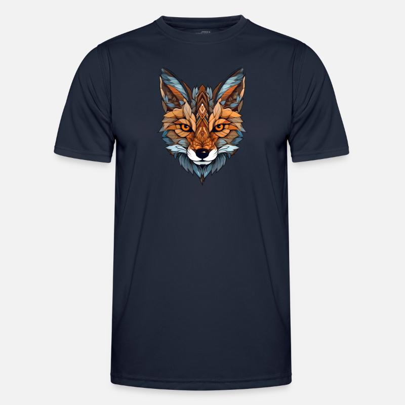 Fuchs Ästhetik Männer Funktions-T-Shirt