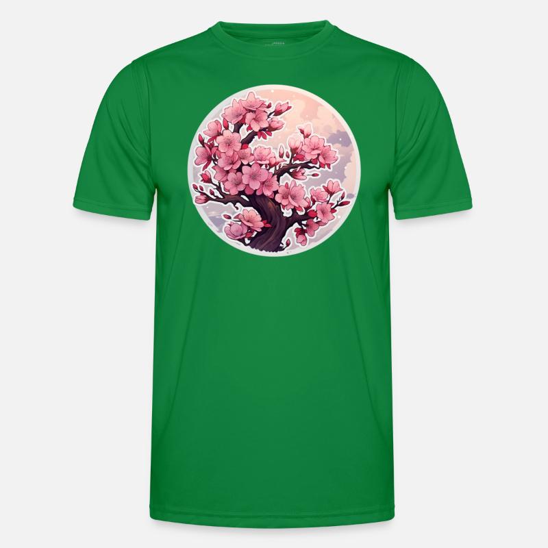 Cherry blossom tree Men's Functional T-Shirt