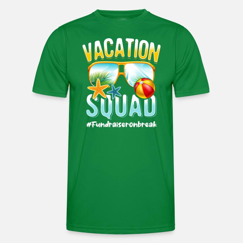 Fundraiser Vacation Squad #Fundraiseronbreak Men's Functional T-Shirt