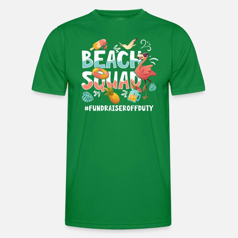 Fundraiser Vacation Beach Group Men's Functional T-Shirt