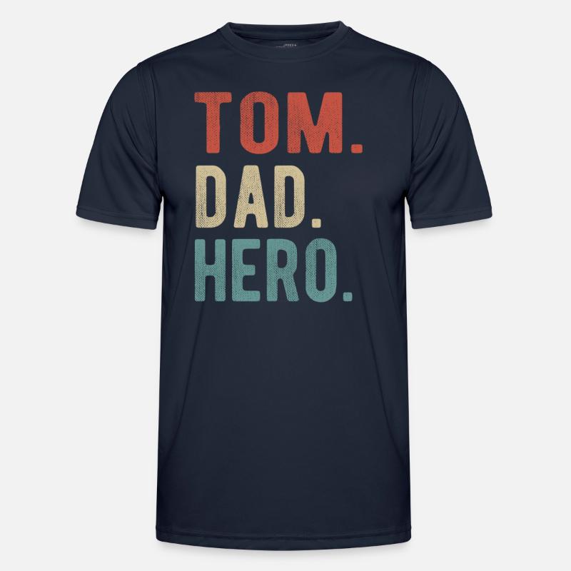 Tom Papa Held - Männer Funktions-T-Shirt - Navy