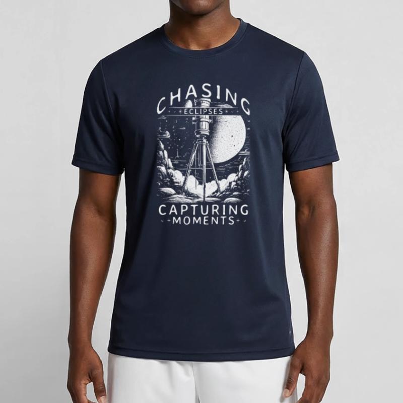 Solar Eclipse Chasing Essential Gear for Chasers Men's Functional T-Shirt
