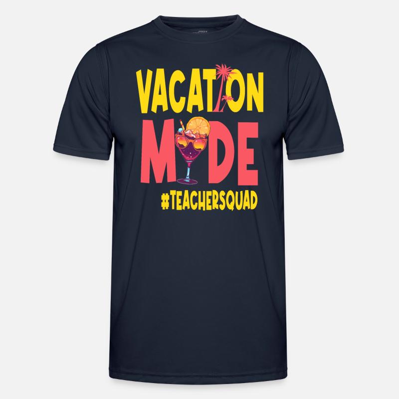 Vacances de l’enseignant Mode vacy Escouade de l’enseignant T-shirt sport Homme