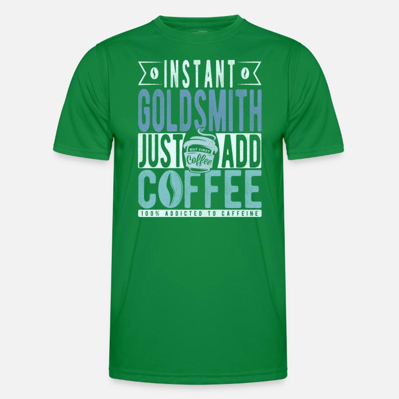 Orfèvre instantané il suffit d’ajouter du café T-shirt sport Homme