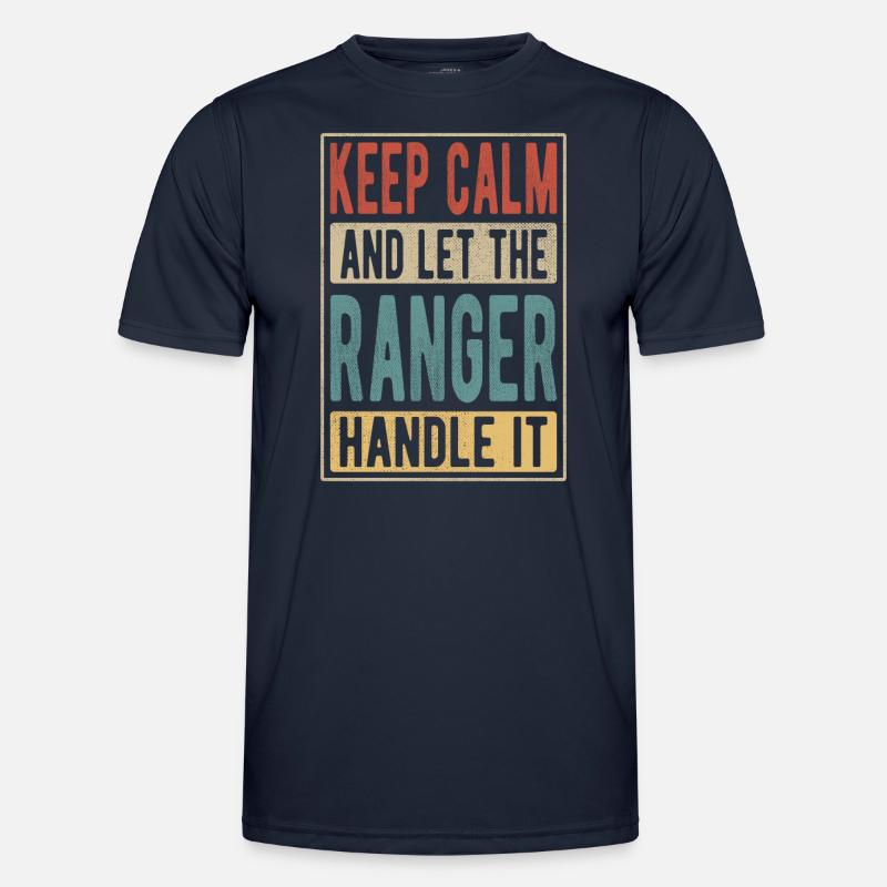 Ranger Retro Geschenk Männer Funktions-T-Shirt