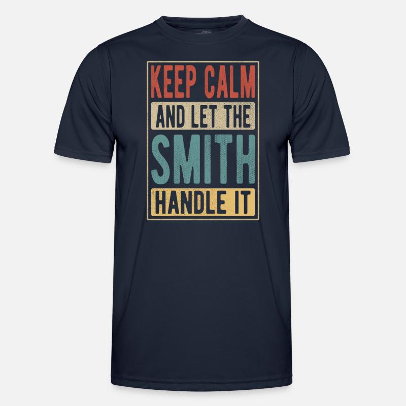 Smith Retro Geschenk Männer Funktions-T-Shirt