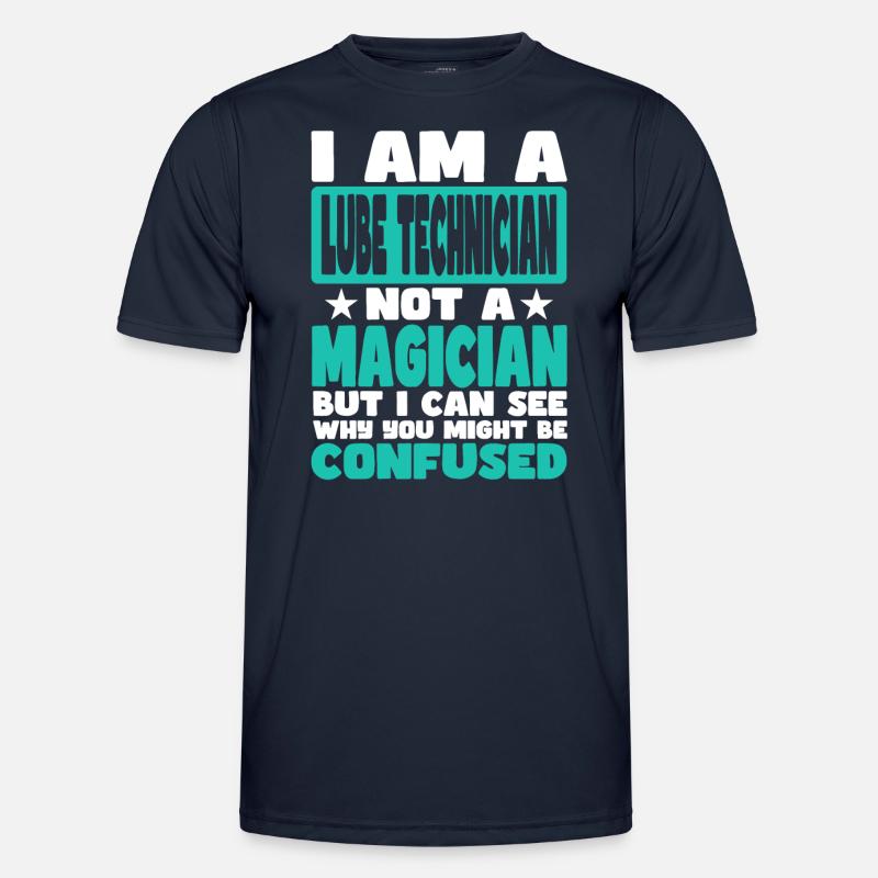 Schmiermitteltechniker Männer Funktions-T-Shirt