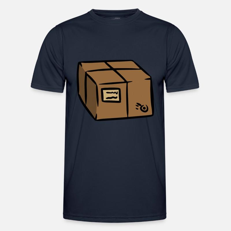 Package Delivery Package Messenger Gift Idea Men's Functional T-Shirt