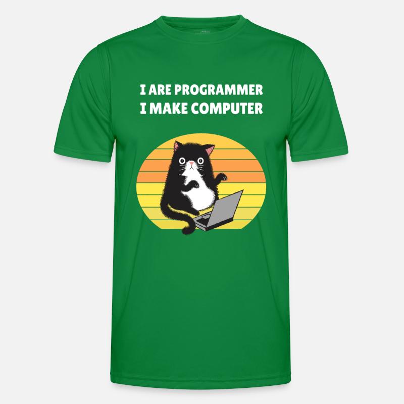 I are Programmer I Make Computer Männer Funktions-T-Shirt