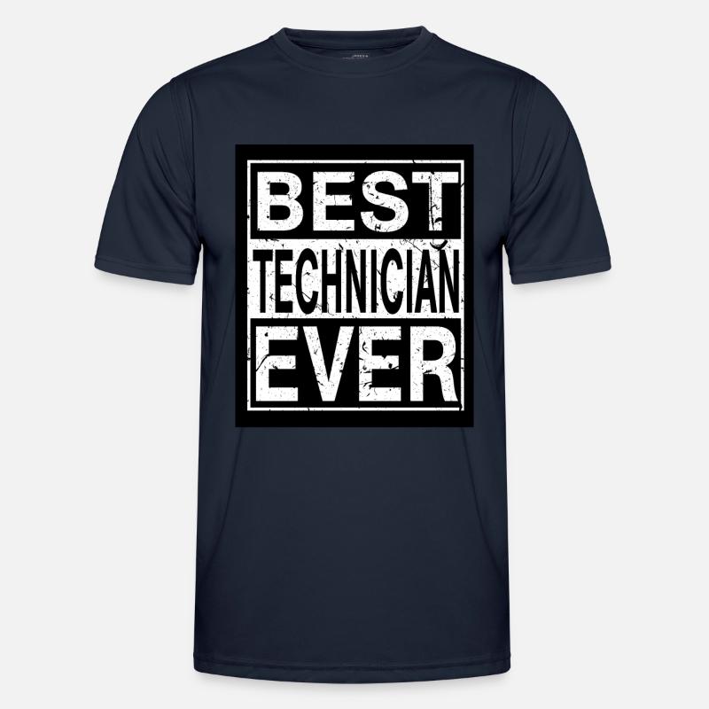 Techniker Bester Techniker - Männer Funktions-T-Shirt - Navy