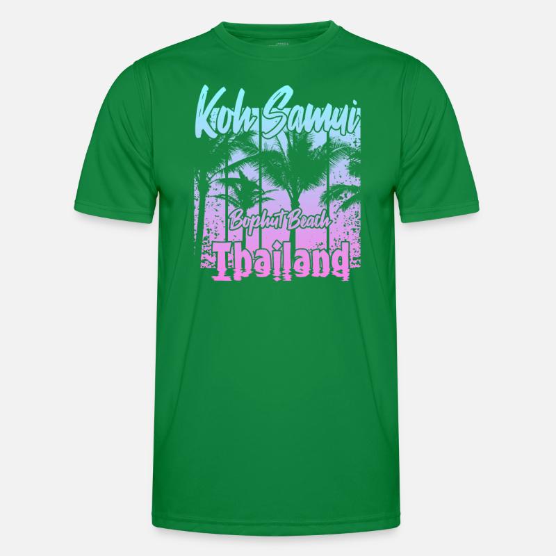 Koh Samui Thailand Bophut Beach Men's Functional T-Shirt