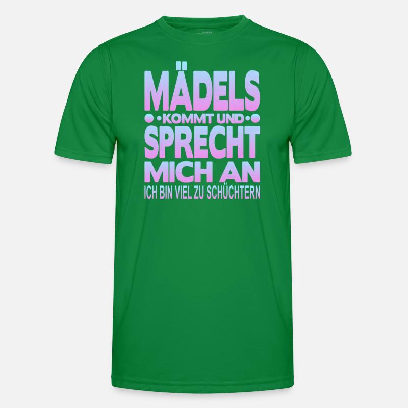 Ich bin Schüchtern Männer Funktions-T-Shirt