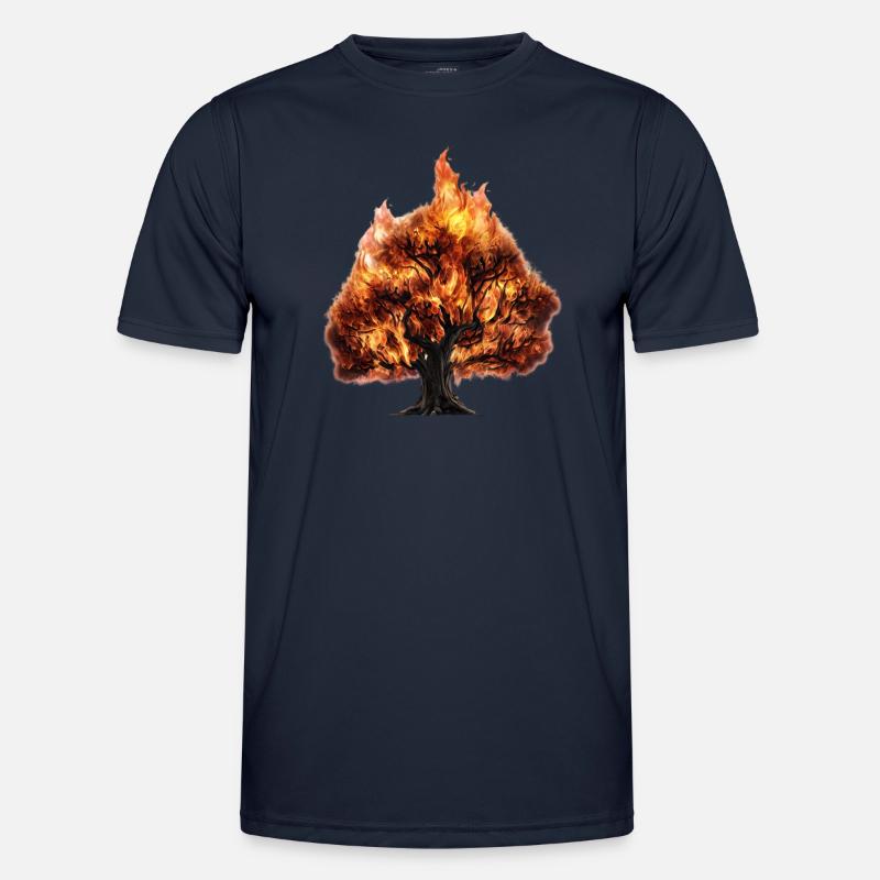 Tree on fire Men's Functional T-Shirt
