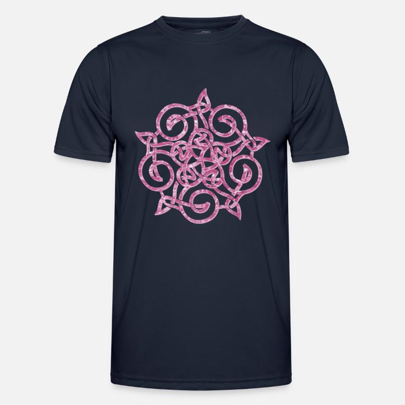 celtic knot 20 e 60 - Men's Functional T-Shirt - navy