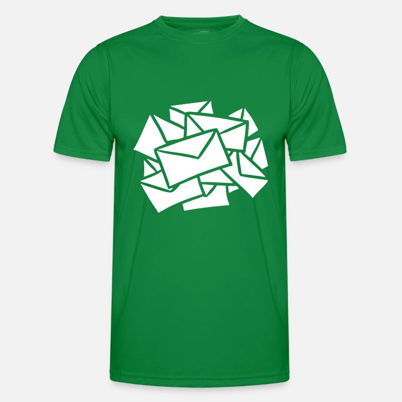 Lettres Nouvelles Poste Boîte de réception message mail T-shirt sport Homme