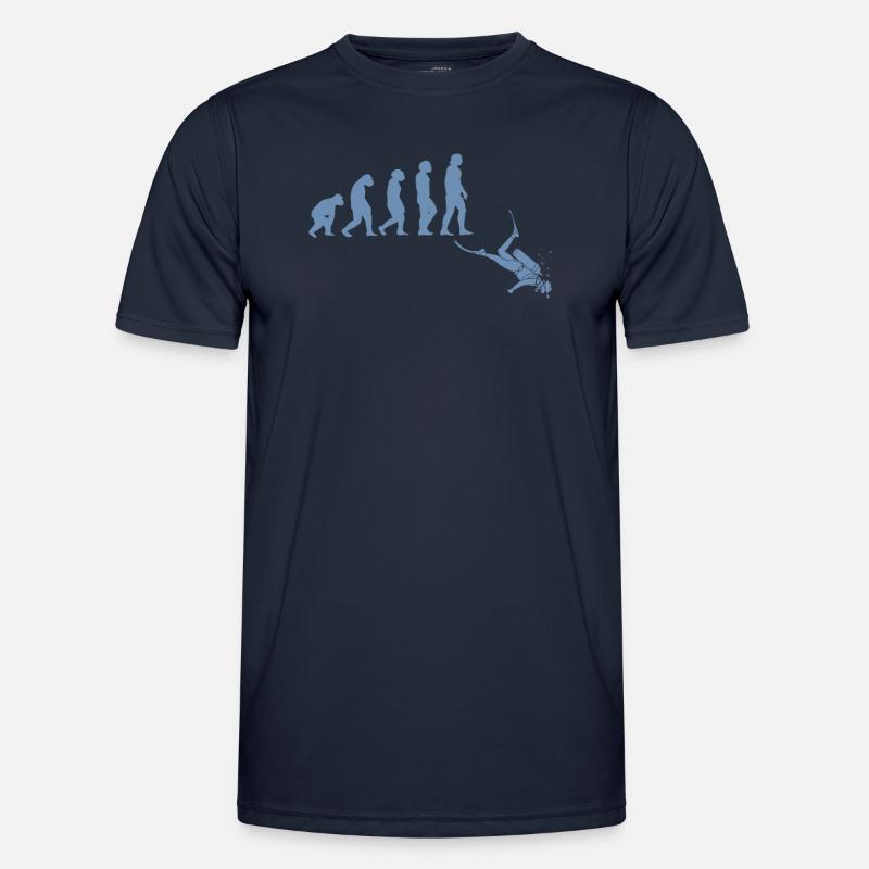 Diver Evolution Tshirt - Men's Functional T-Shirt - navy