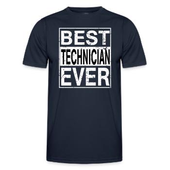 Best Technician Ever Technician Gift - Men's Functional T-Shirt - navy - Front - AI Model Male 178 dark (178cm)