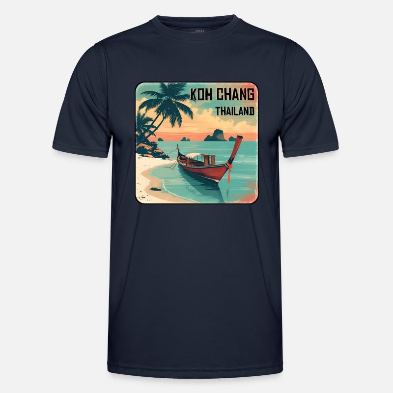 Koh Chang - Männer Funktions-T-Shirt - Navy