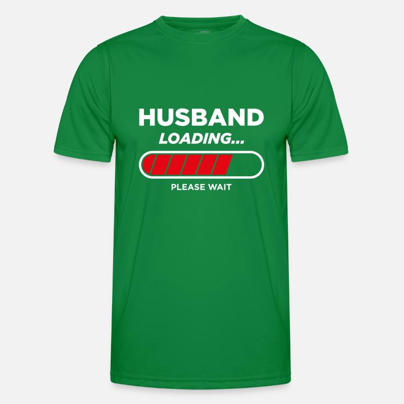 Husband Loading Men's Functional T-Shirt