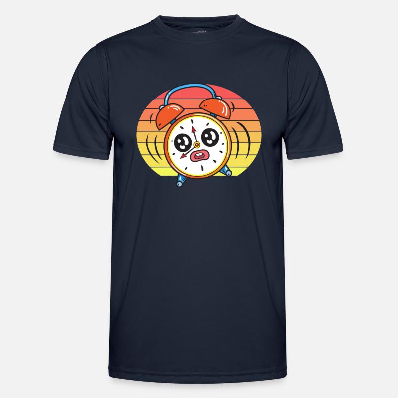Alarm clock sunset Men's Functional T-Shirt