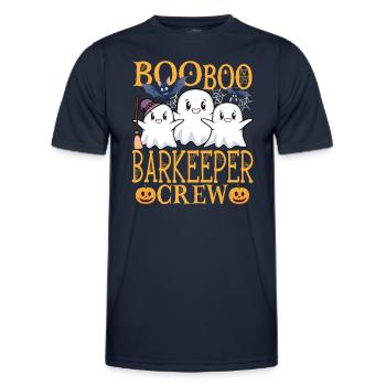 Barkeeper uu Lustiger Barkeeper - Männer Funktions-T-Shirt - Navy - Vorne - AI Model Male 178 dark (178cm)