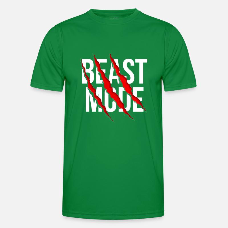 Beast Mode Männer Funktions-T-Shirt