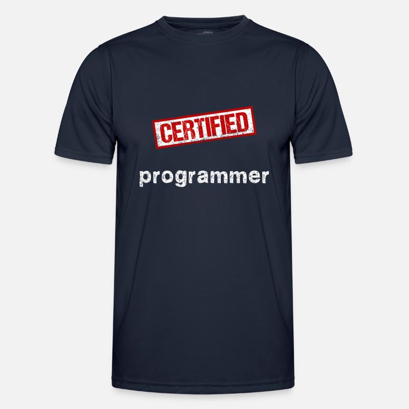 Programmer - Men's Functional T-Shirt - navy