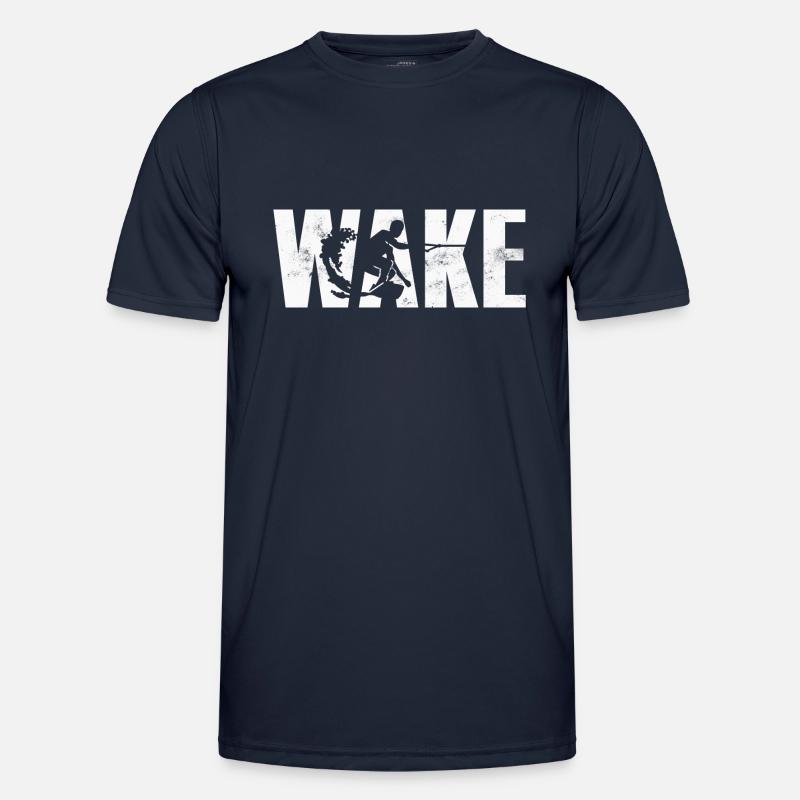Wakeboard Wakeboarding - Men's Functional T-Shirt - navy