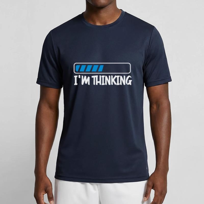 I'm Thinking Informatiker Programmierer Computer Männer Funktions-T-Shirt