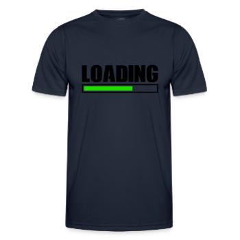 Chargement - T-shirt sport Homme - bleu marine - Devant - AI Model Male 178 dark (178cm)