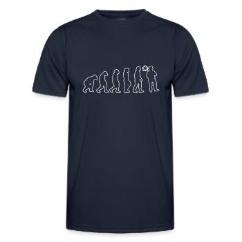 Chimney Sweep Food Sweep Chimney Sweep Gift - Men's Functional T-Shirt - navy - Front - AI Model Male 178 dark (178cm)