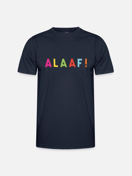Alaaf - Männer Funktions-T-Shirt - Navy