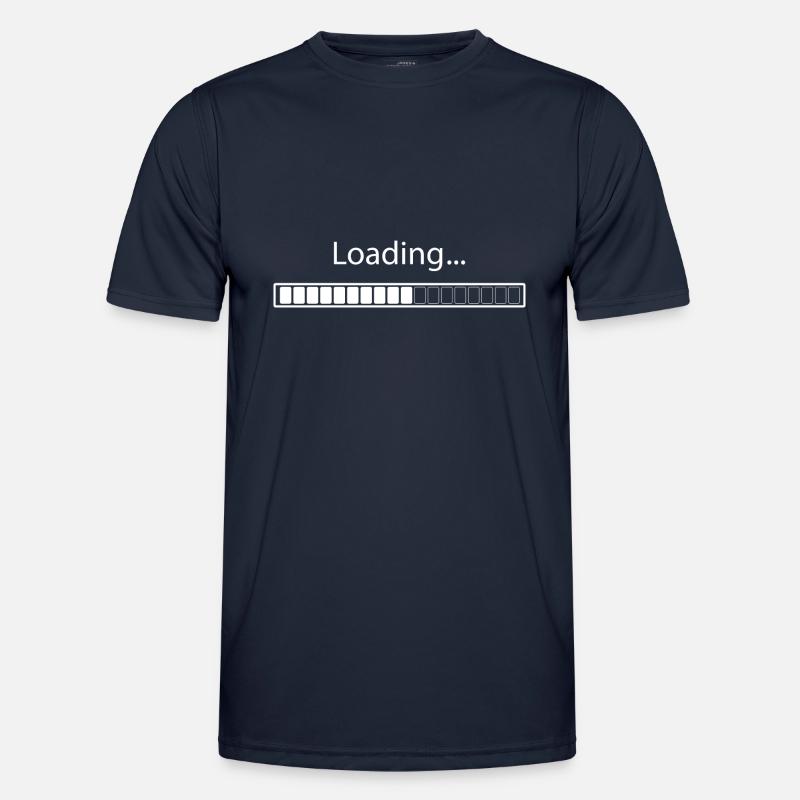 Loading in progress - Men's Functional T-Shirt - navy