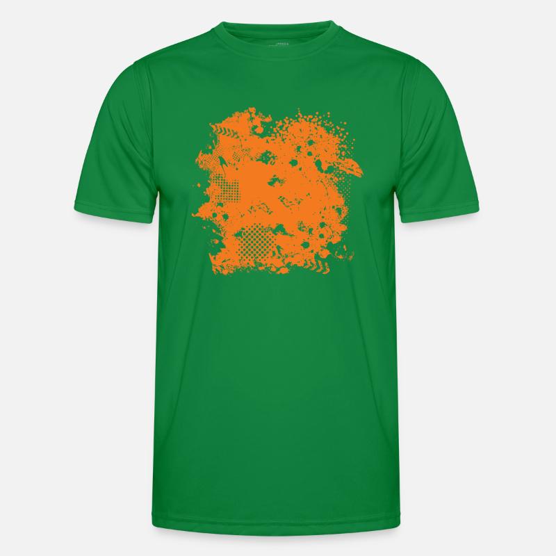 Vector background eu Men's Functional T-Shirt