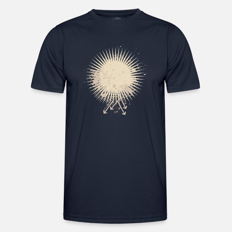 Vector background eu - Men's Functional T-Shirt - navy