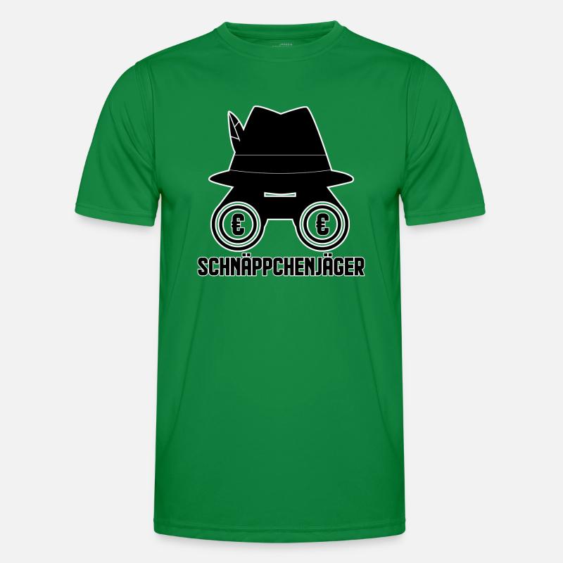 Schnäppchenjäger Geschenk Männer Funktions-T-Shirt