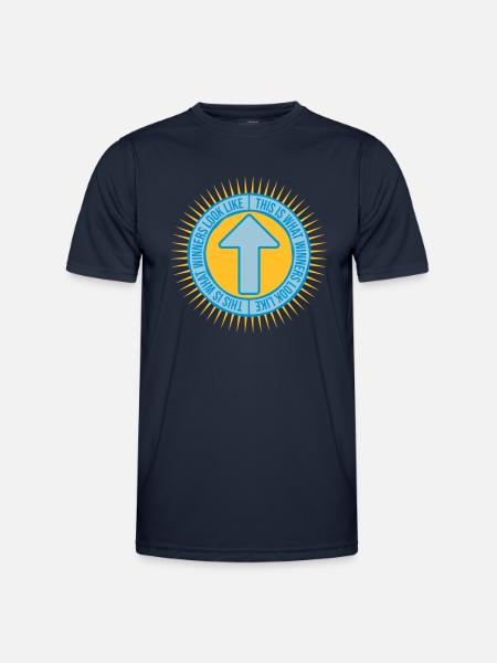 What Winners Look Like - Men's Functional T-Shirt - navy