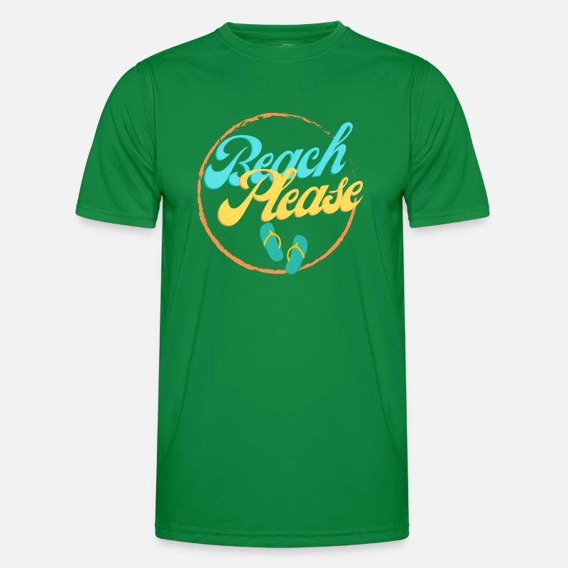 Beach Please Men's Functional T-Shirt
