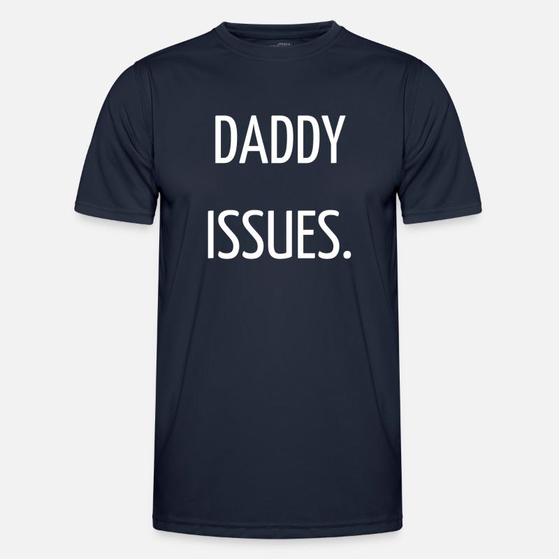 Daddy issues - Men's Functional T-Shirt - navy