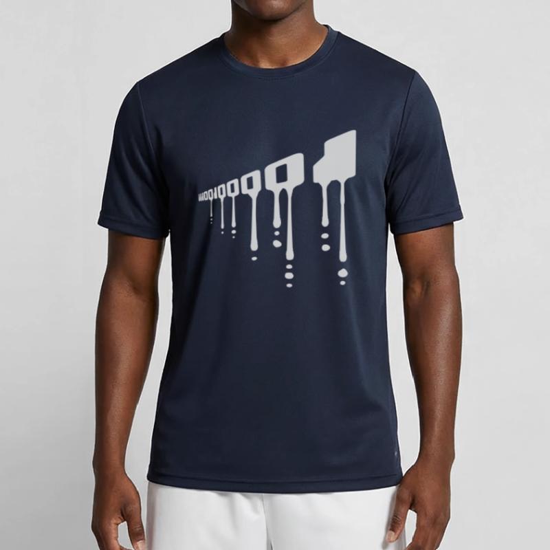 Binär Code Programm Sprache Männer Funktions-T-Shirt