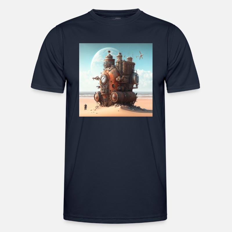 Time Machine Gift Men's Functional T-Shirt