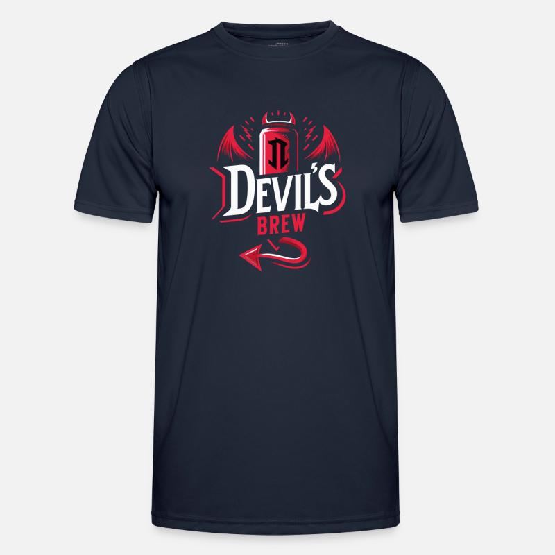 Devils Brew - Men's Functional T-Shirt - navy