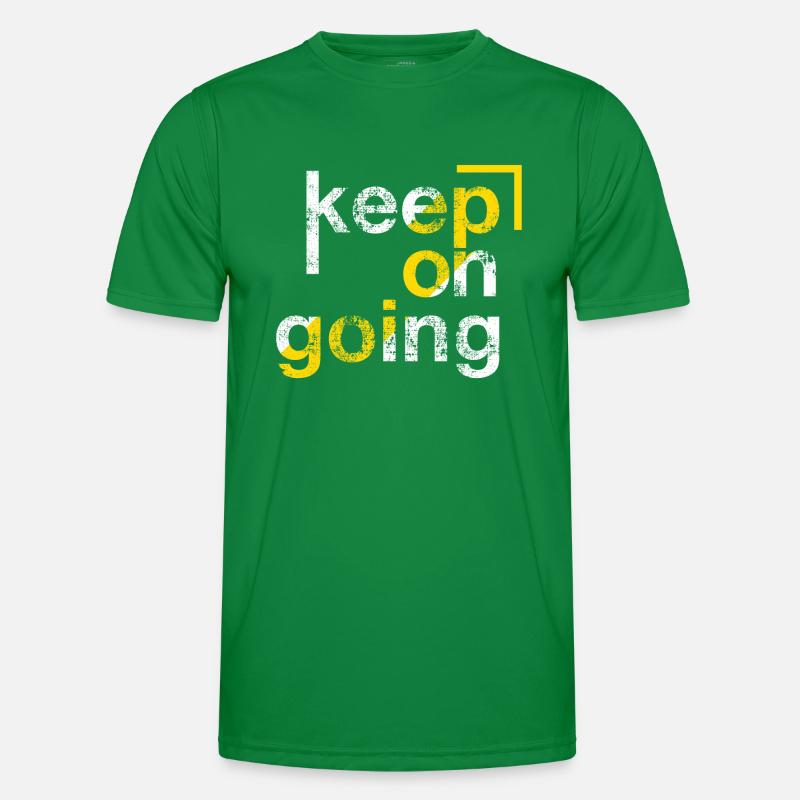 keep on going, Perseverance Men's Functional T-Shirt