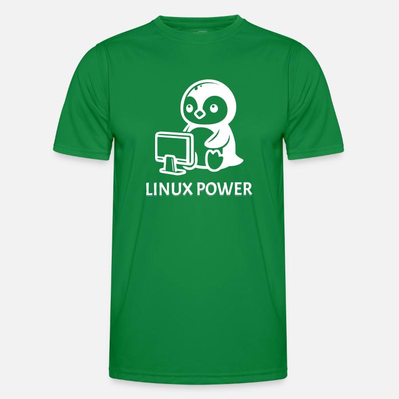 Linux Power Men's Functional T-Shirt