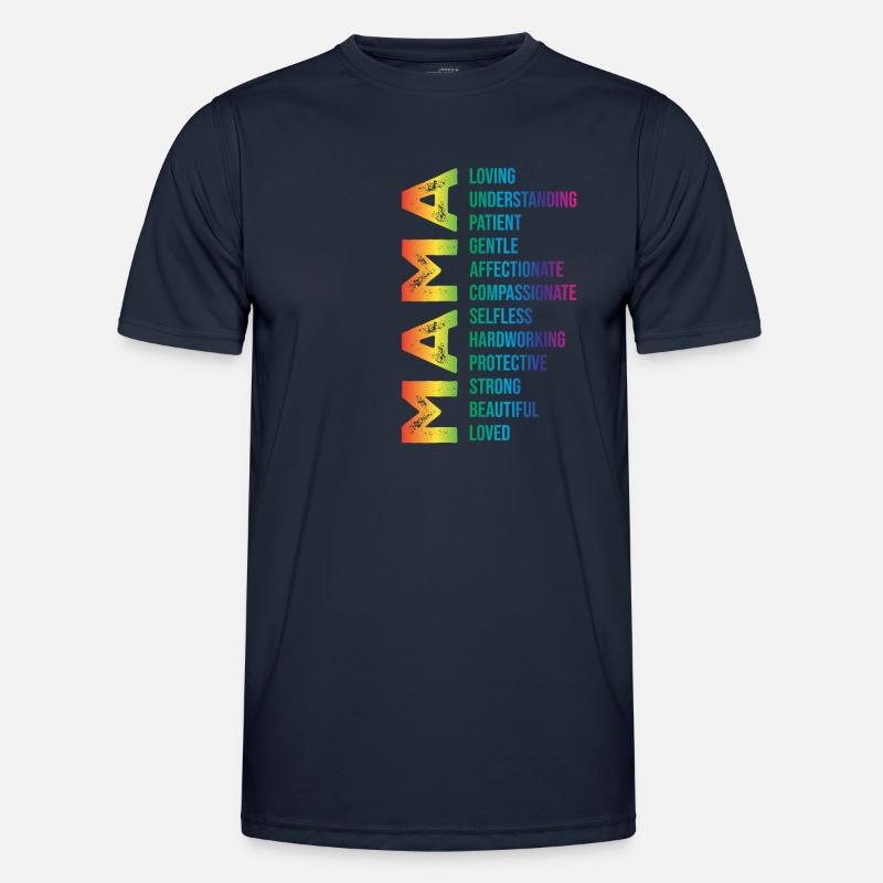 Mama Muttertag Männer Funktions-T-Shirt