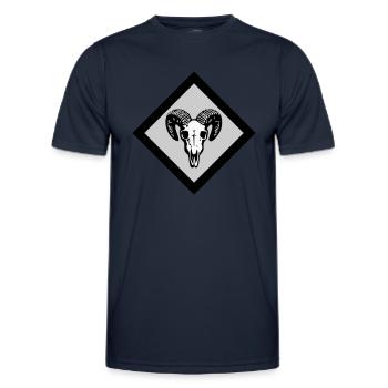 Gotland - Männer Funktions-T-Shirt - Navy - Vorne - AI Model Male 178 dark (178cm)